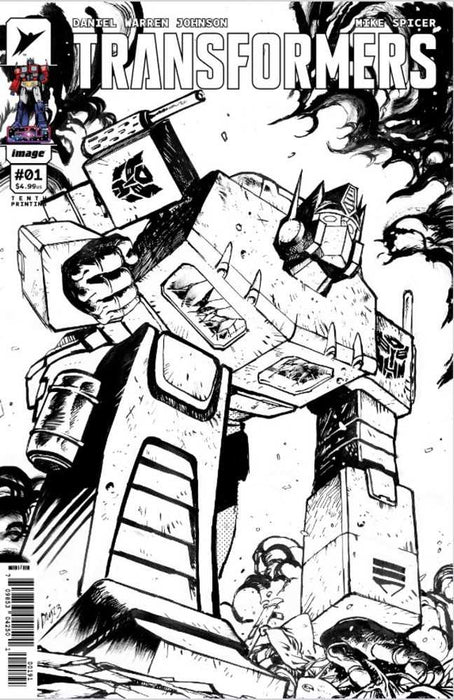 Transformers #1 10th Printing Previews Exclusive Exclusive Variant