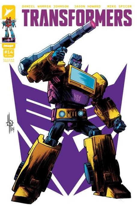 Transformers #14 2nd Print Cover B Jason Howard Autobot Variant