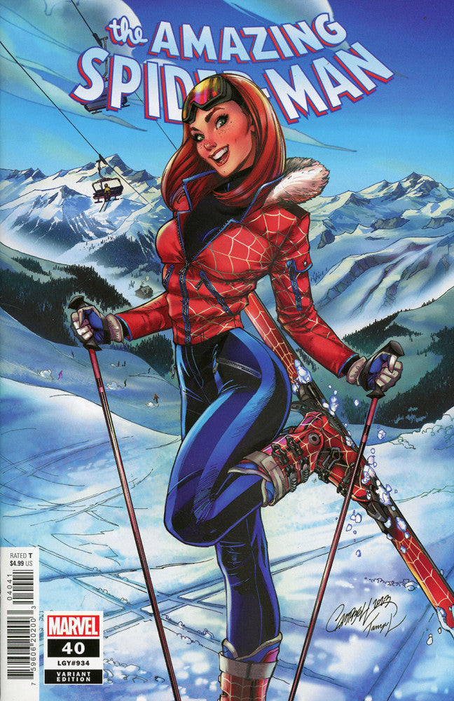 AMAZING SPIDER-MAN #40 J.S. CAMPBELL SKI CHALET VAR