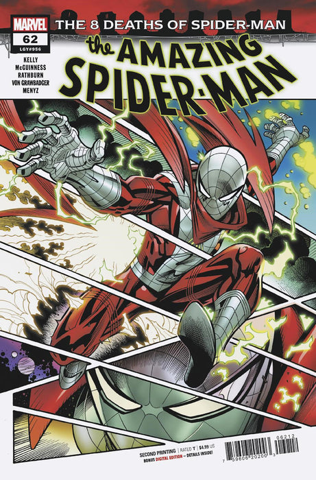 Amazing Spider-Man #62 Edition Mcguinness 2nd Print Variant