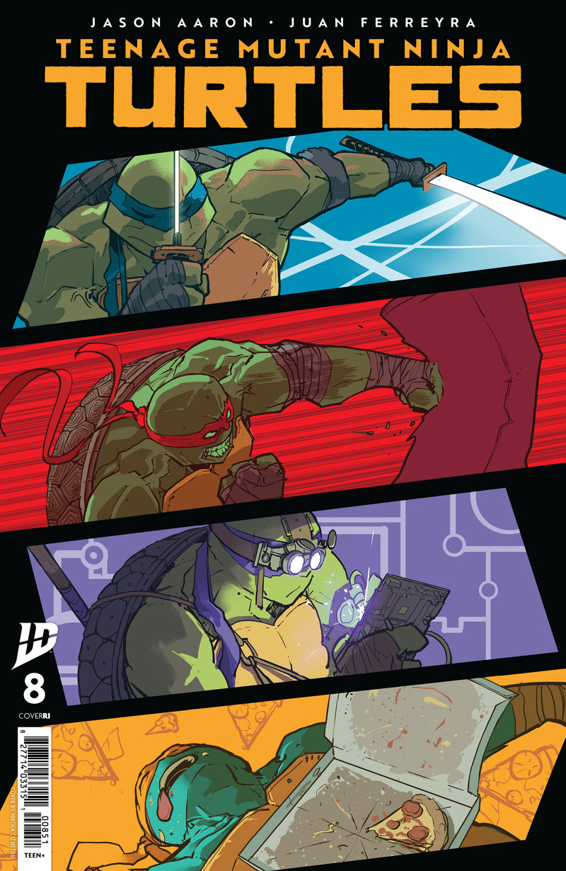 Teenage Mutant Ninja Turtles #8 Variant Ri (25) (Cizmesija)