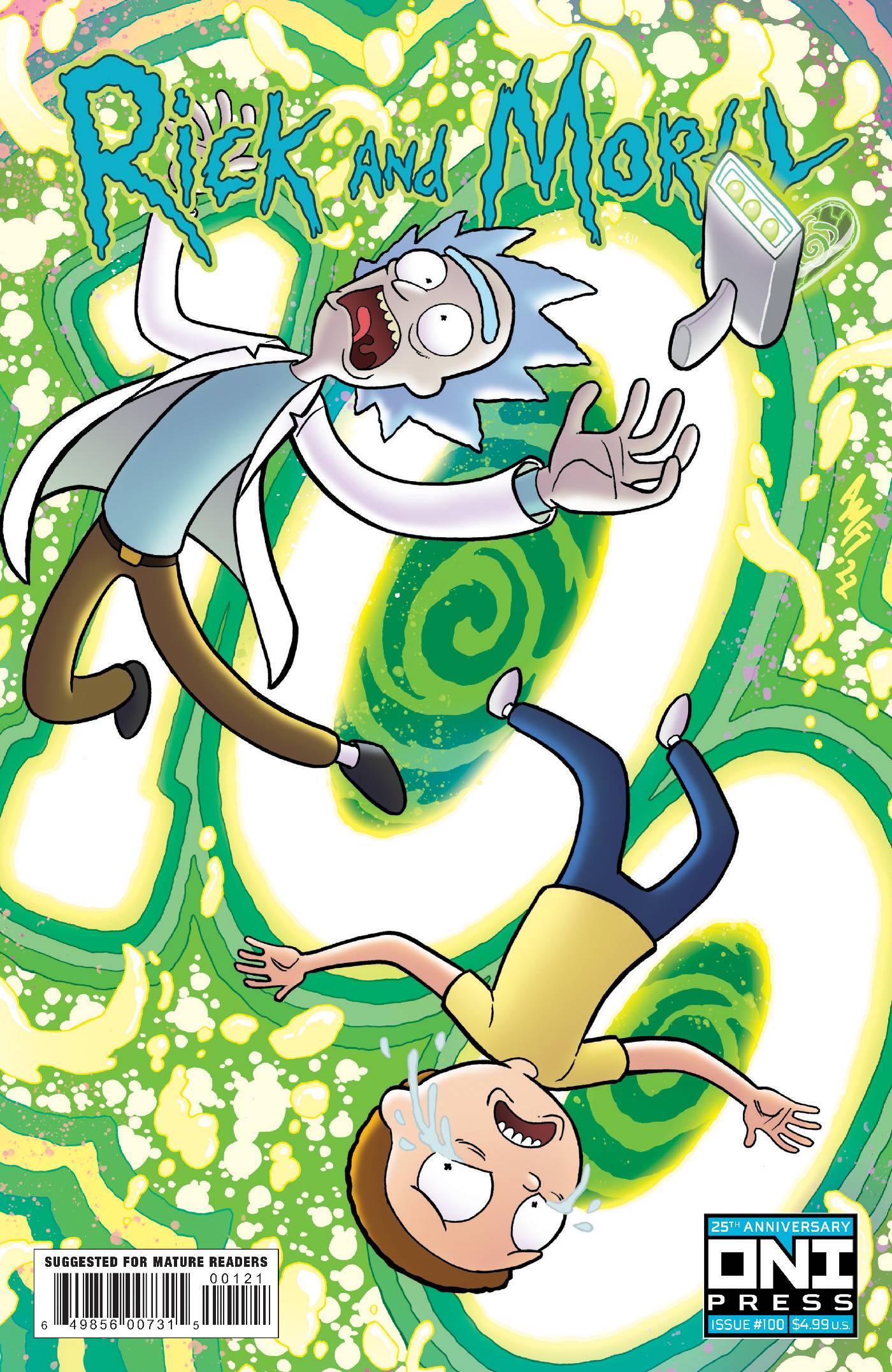 RICK & MORTY #100 CVR B FLEECS