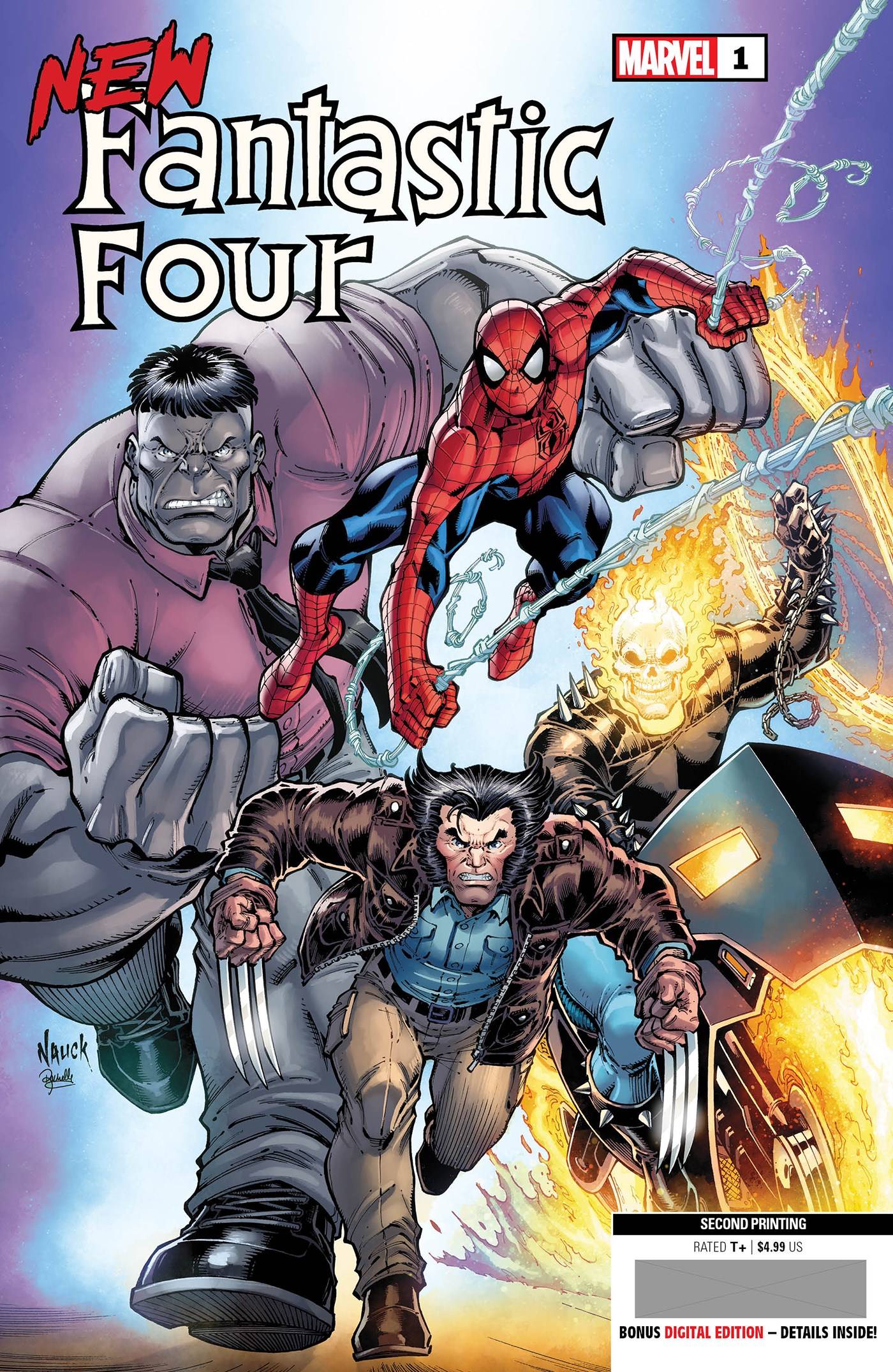 NEW FANTASTIC FOUR #1 (OF 5) Walmart Variant