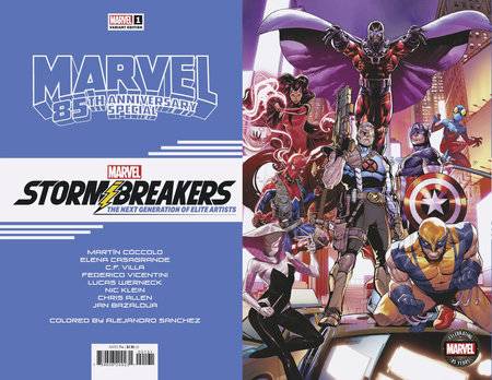 MARVEL 85TH ANN SPECIAL STORMBREAKERS JAM VAR