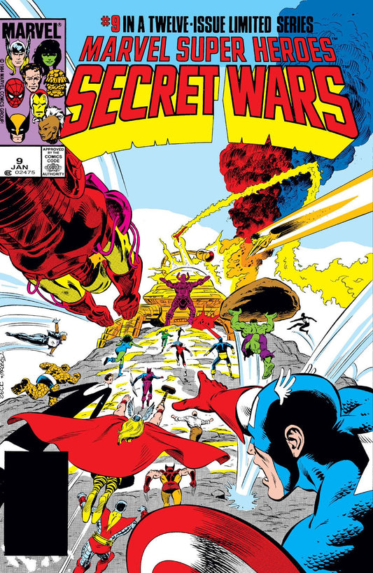 MSH SECRET WARS #9 FACSIMILE ED FOIL VAR (NET)