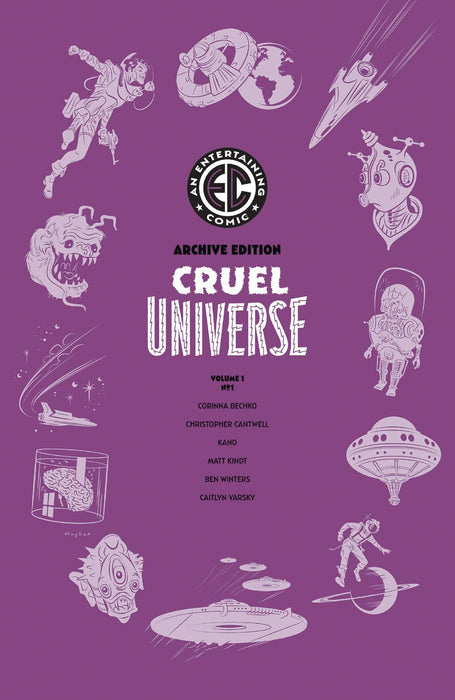 EC CRUEL UNIVERSE #1 (OF 5) CVR H 50 COPY INCV ARCHIVE HUGHE