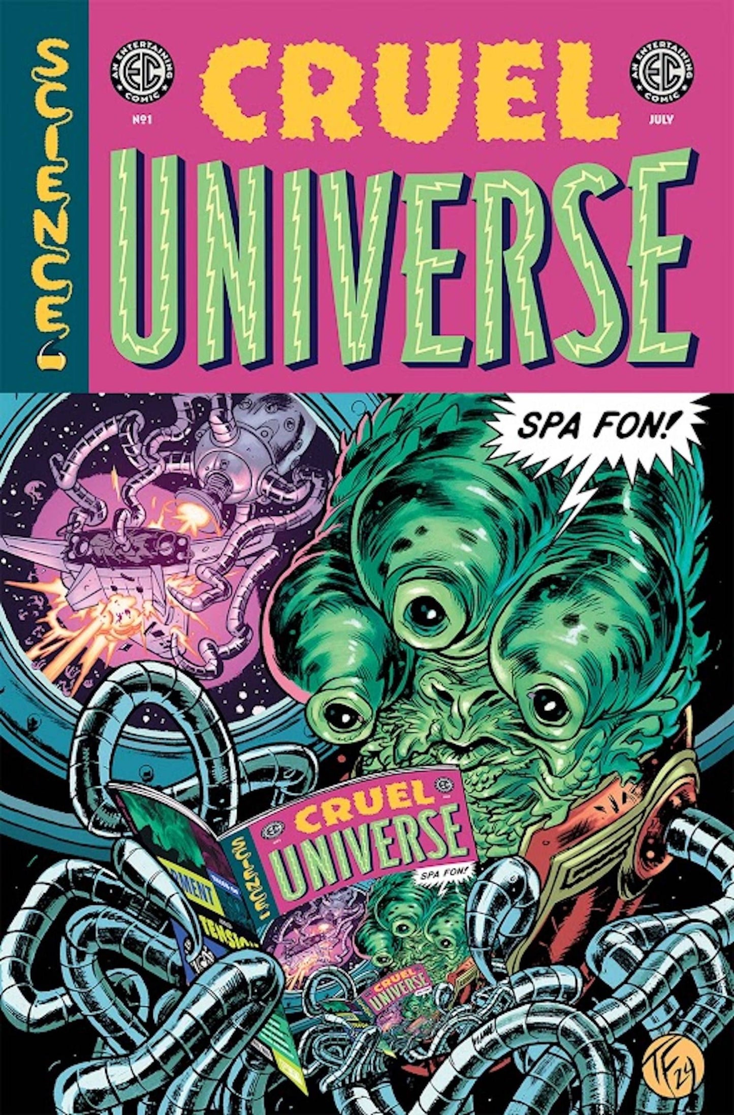 EC CRUEL UNIVERSE #1 (OF 5) CVR I 100 COPY INCV SPA FON FOWL