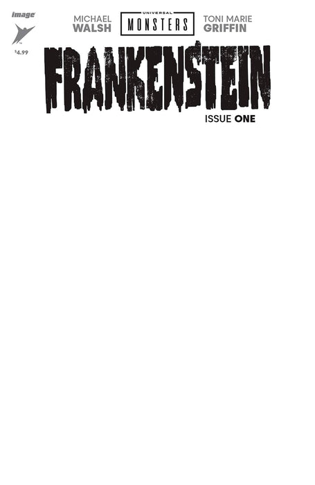 UNIVERSAL MONSTERS FRANKENSTEIN #1 (OF 4) CVR H BLANK SKETCH