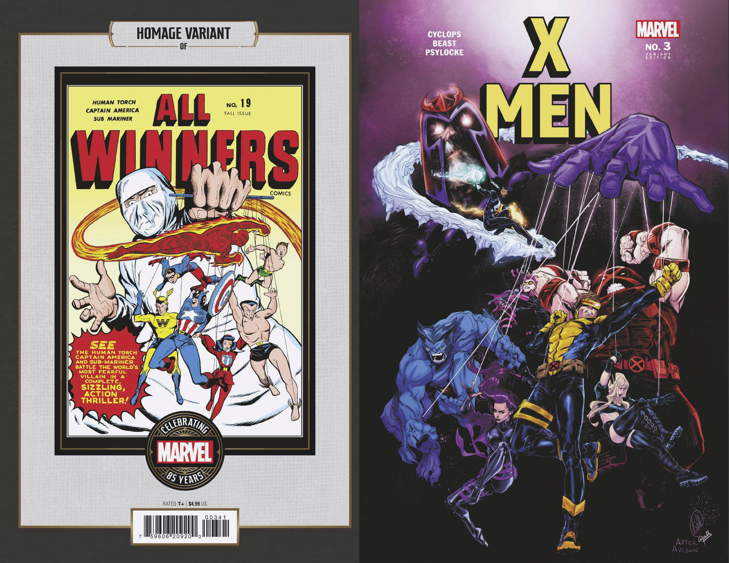 X-MEN #3 JOELLE JONES MARVEL 85TH ANNIVERSARY HOMAGE VAR