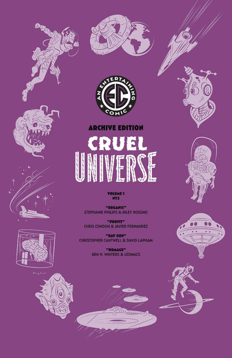 EC CRUEL UNIVERSE #2 (OF 5) CVR E 50 COPY INCV HUGHES