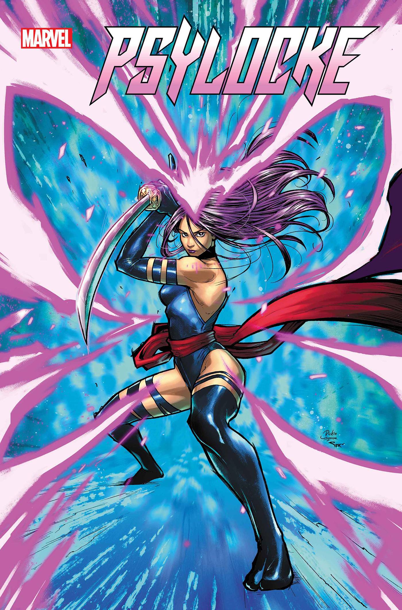 PSYLOCKE #1 RICKIE YAGAWA PINK FOIL VAR (NET)