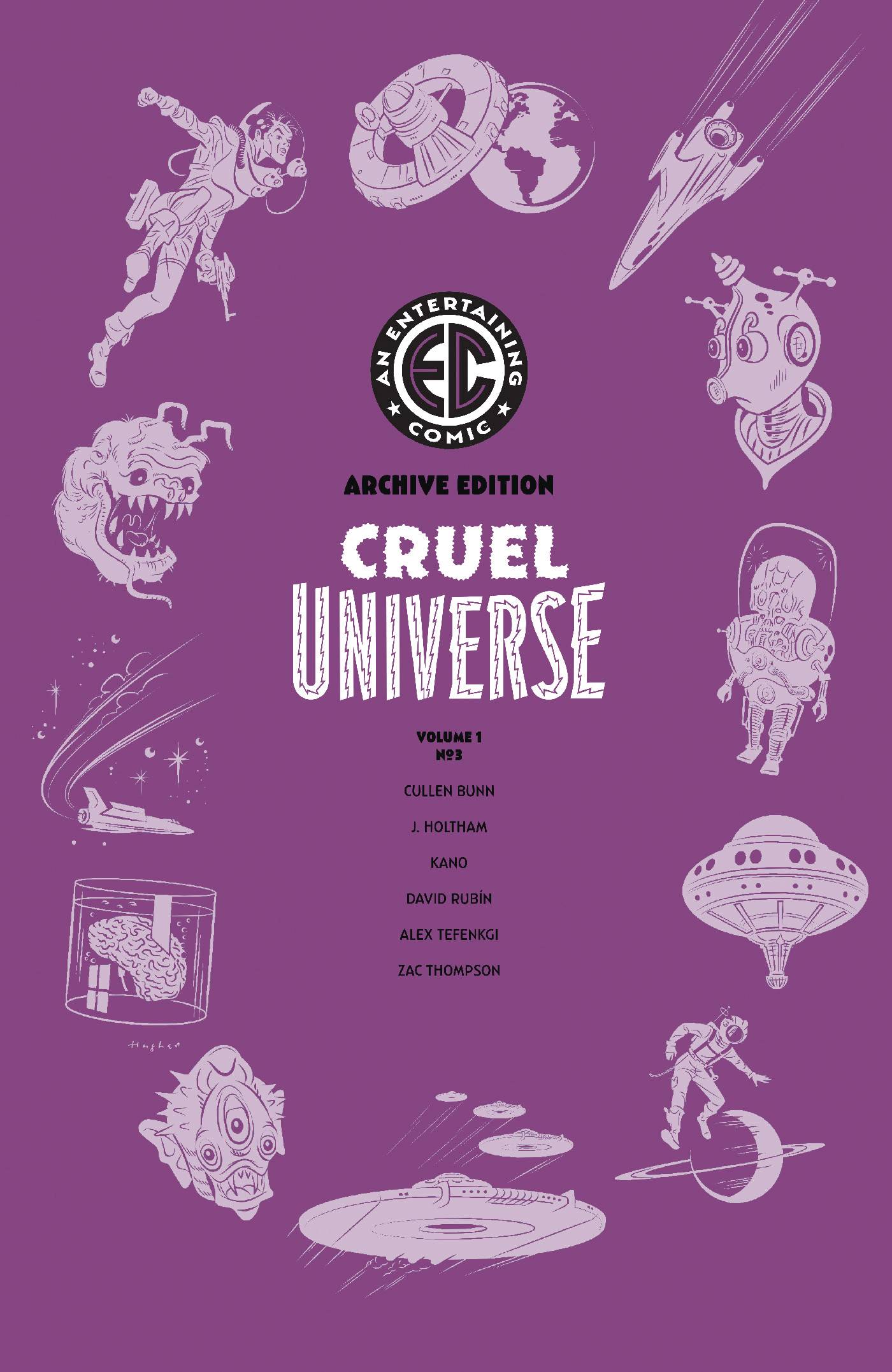 EC CRUEL UNIVERSE #3 (OF 5) CVR E 50 COPY INCV HUGHES