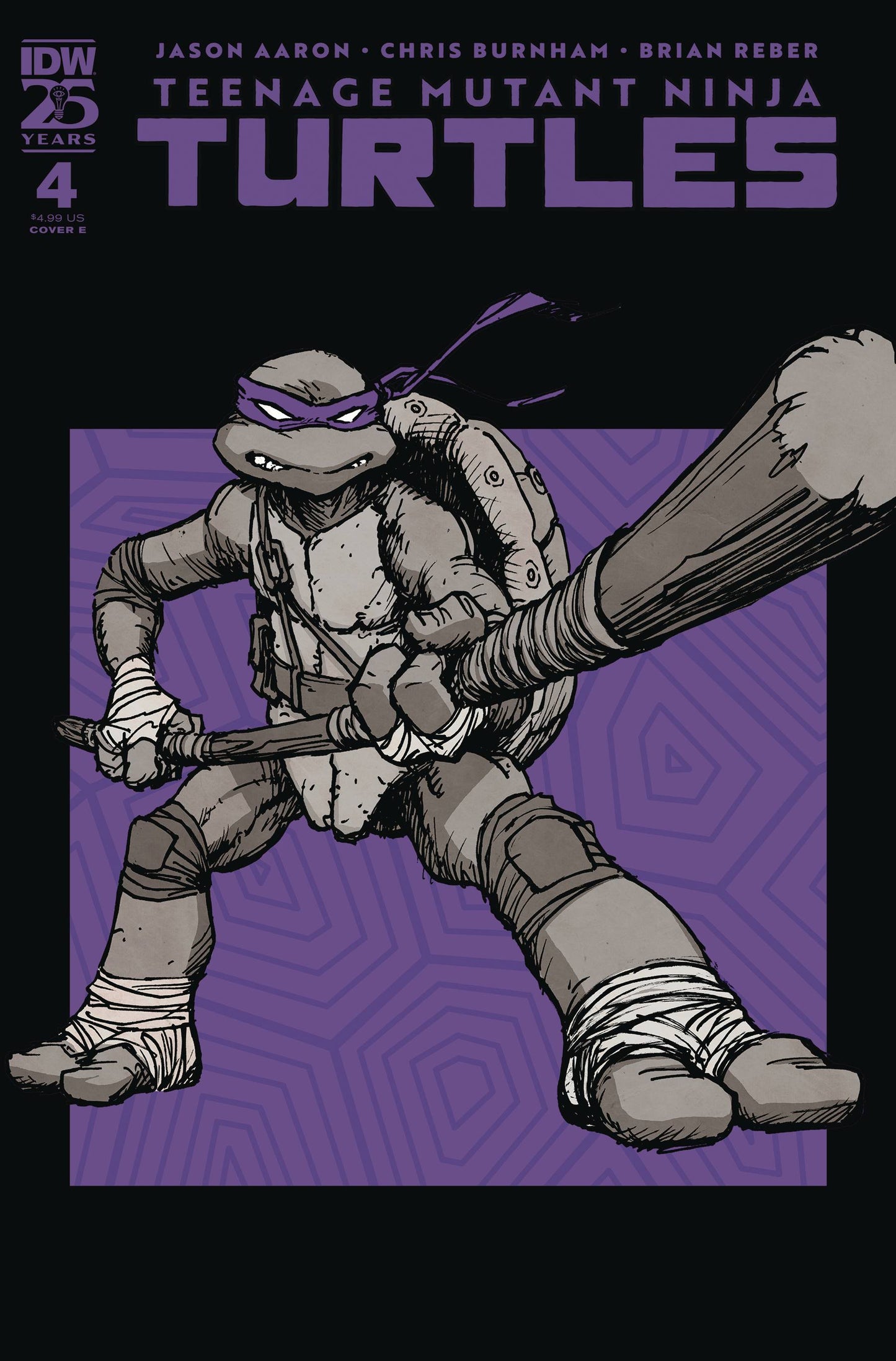 TEENAGE MUTANT NINJA TURTLES 2024 #4 CVR E BURNHAM