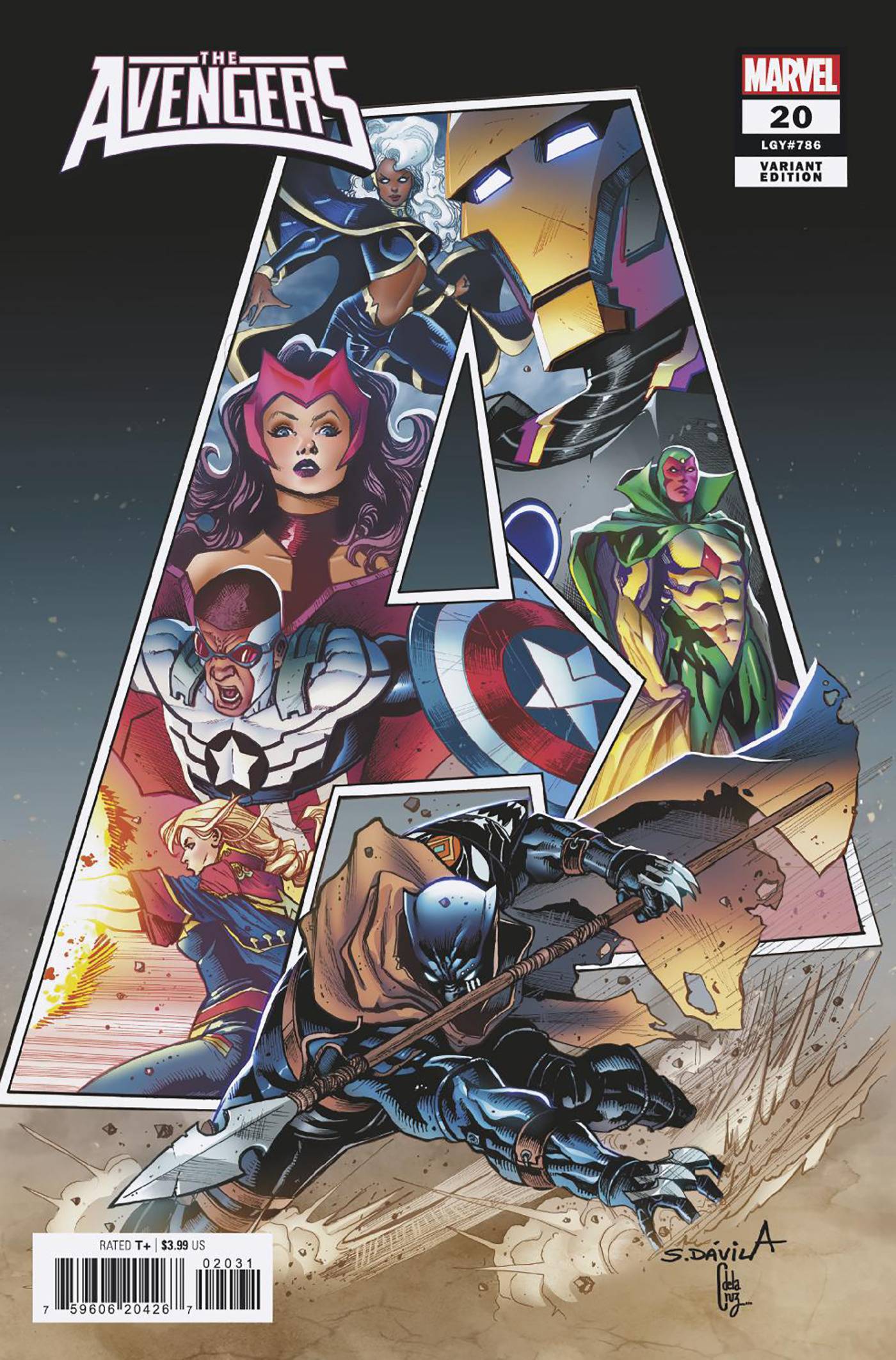 AVENGERS #20 SERGIO DAVILA VAR