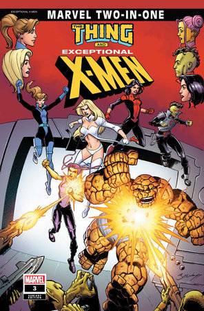 EXCEPTIONAL X-MEN #3 MARK BAGLEY MARVEL TWO-IN-ONE VAR