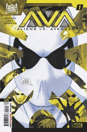 ALIENS VS AVENGERS #1 (OF 4) 2ND PTG ESAD RIBIC VAR