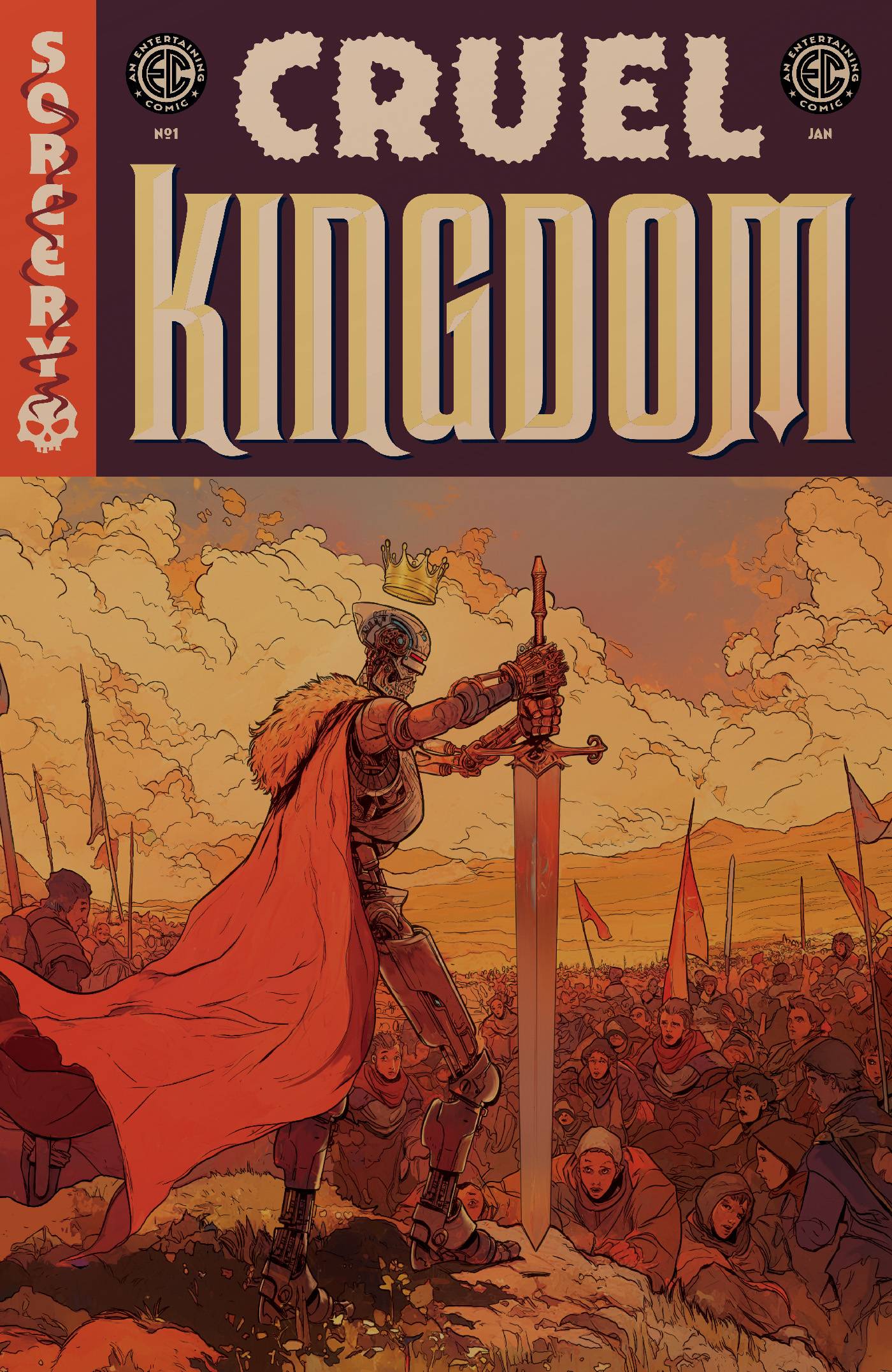 EC CRUEL KINGDOM #1 CVR C POLLINA GOLD FOIL