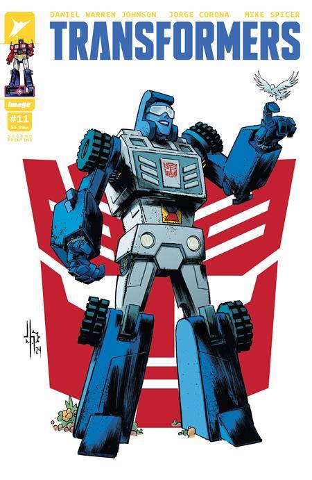 TRANSFORMERS #11 2ND PTG CVR B HOWARD AUTOBOT